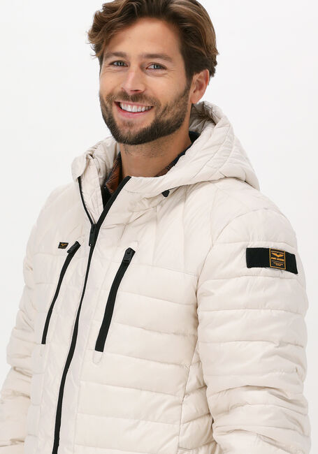 Gebroken wit PME LEGEND Gewatteerde jas SHORT JACKET SKYCONTROL ICON T - large
