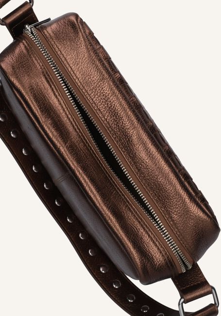 Bruine NÚNOO Schoudertas VILDA METALLIC Bruine NÚNOO Schoudertas VILDA METALLIC - large