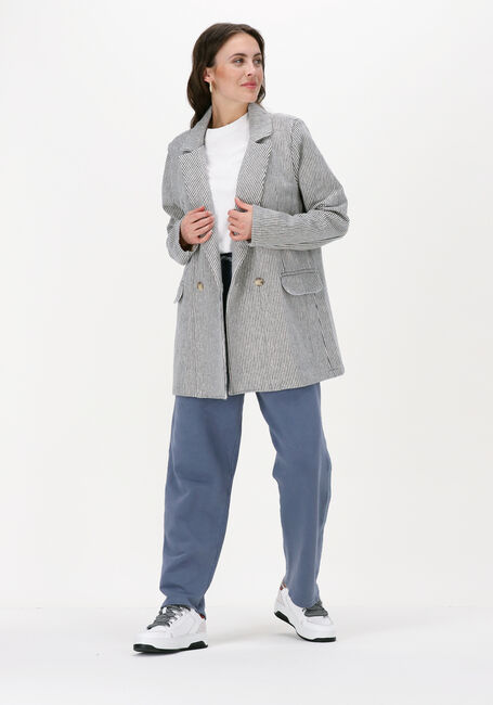 Gebroken wit 10DAYS Blazer BLAZER DENIM STRIPE - large