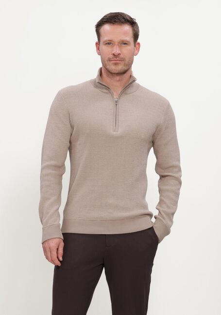 Beige MACED Trui M-ANTHONY - large
