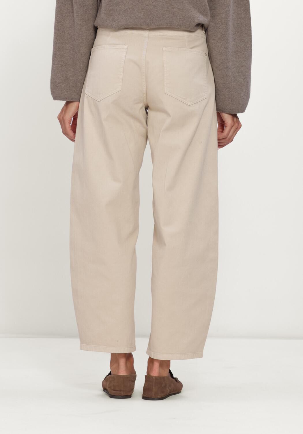 Beige CAMBIO Wijde broek ODELE - large