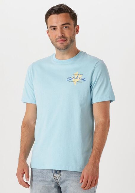 Blauwe SHIWI T-shirt MEN LIAM REGULAR T-SHIRT PARADISE - large