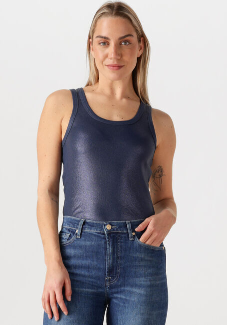 Metallic SUMMUM Top RIB TANKTOP COTTON RIB - large