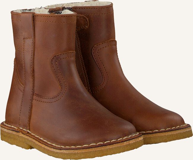 Cognac PINOCCHIO Enkellaarsjes P2603 Cognac PINOCCHIO Enkellaarsjes P2603 - large