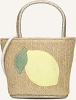 Beige Mimi & Lula Handtas LEMON BASKET BAG - medium
