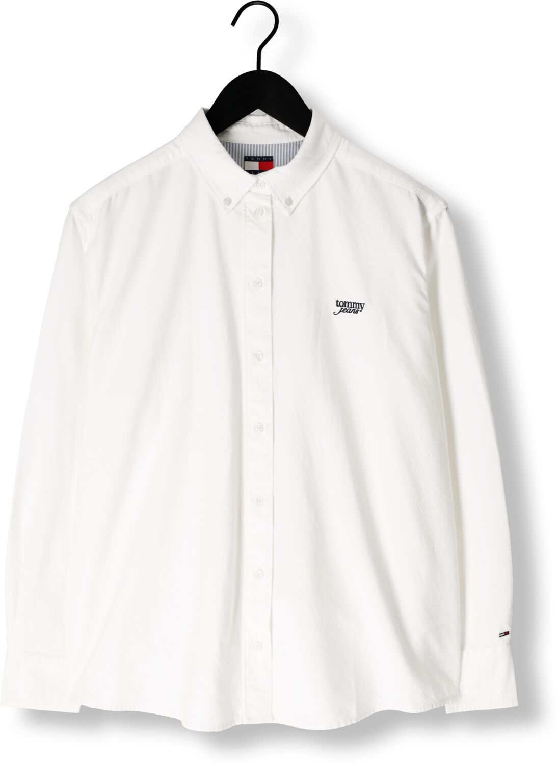 TOMMY JEANS Dames Blouses Tjw Rlx Script Oxford Shirt Ecru