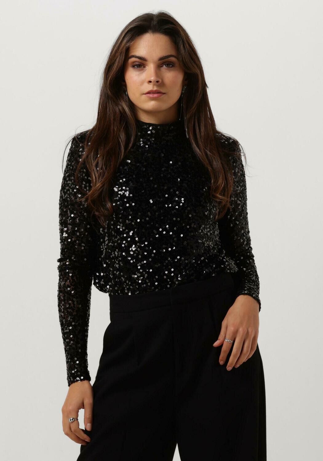 MY ESSENTIAL WARDROBE Dames Tops & T-shirts Fallonmw Bodystocking Blouse Zwart