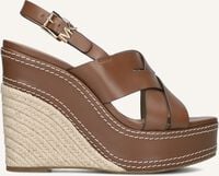 Cognac MICHAEL KORS Sandalen met hak NORA WEDGE Cognac MICHAEL KORS Sandalen met hak NORA WEDGE - medium