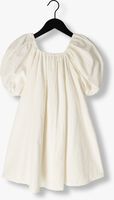 Gebroken wit Salty Stitch Mini jurk BALLON JURK MET BANDJE - OFF WHITE