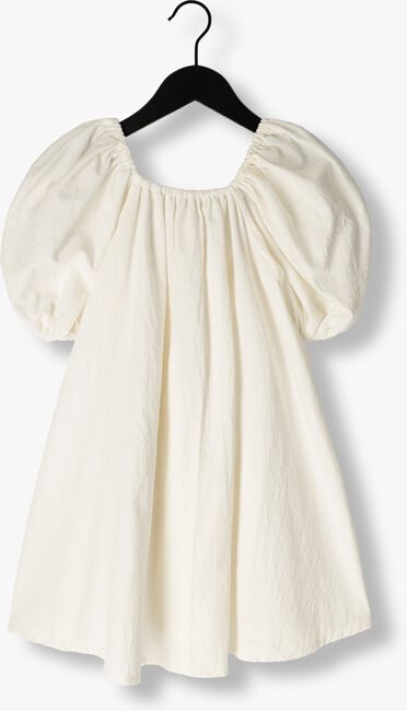 Gebroken wit Salty Stitch Mini jurk BALLON JURK MET BANDJE - OFF WHITE - large