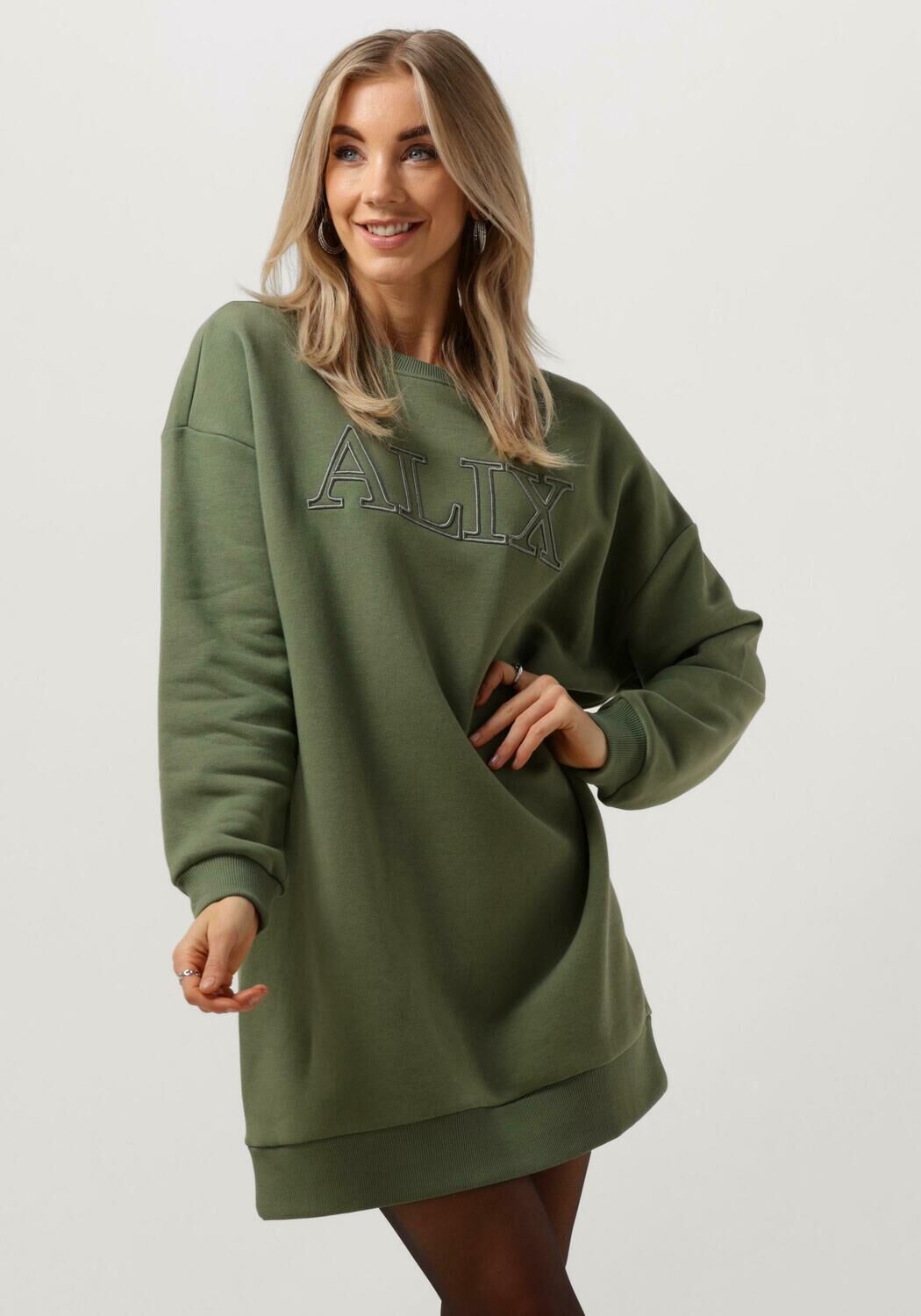 Alix the 2025 label jurk groen