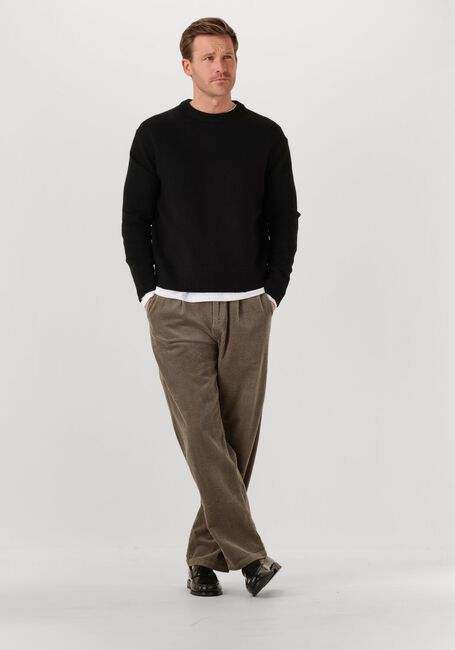 SELECTED MEN SLHARNE LS KNIT RELAXED WOOL CREW NECK - large