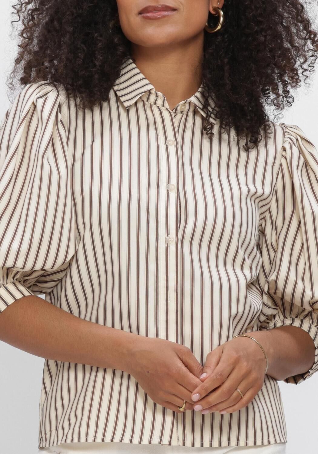 Bruine YDENCE Blouses BLOUSE BOBBIE - large