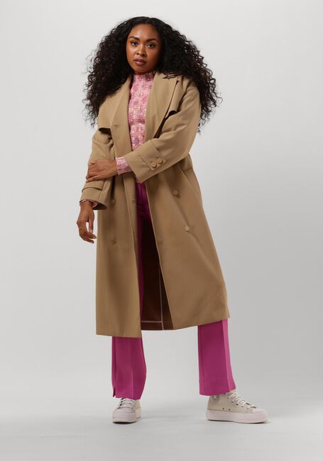 Bruine SECOND FEMALE  SILVIA CLASSIC TRENCHCOAT - large