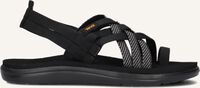Zwarte TEVA Platte sandalen W VOYA STRAPPY - medium