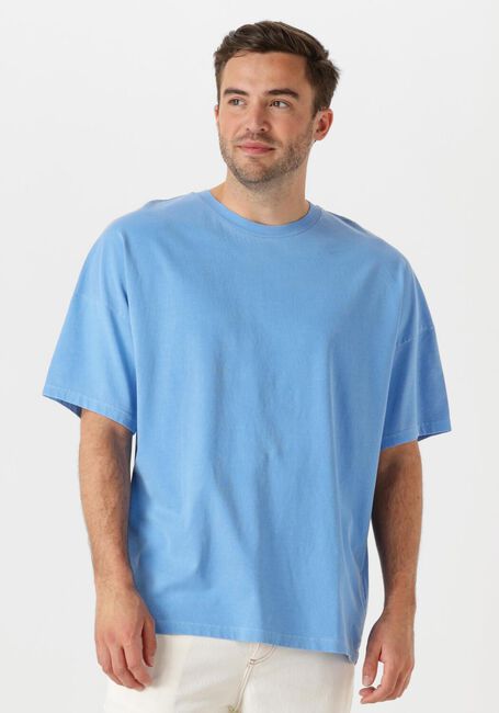 Lichtblauwe AMERICAN VINTAGE T-shirt FIZVALLEY MEN - large
