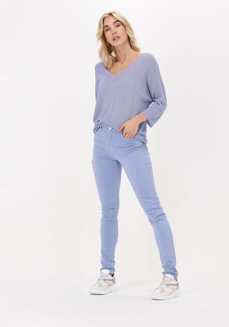 Paarse SIMPLE Top KNITTED SWEATER ELOY KNIT - large
