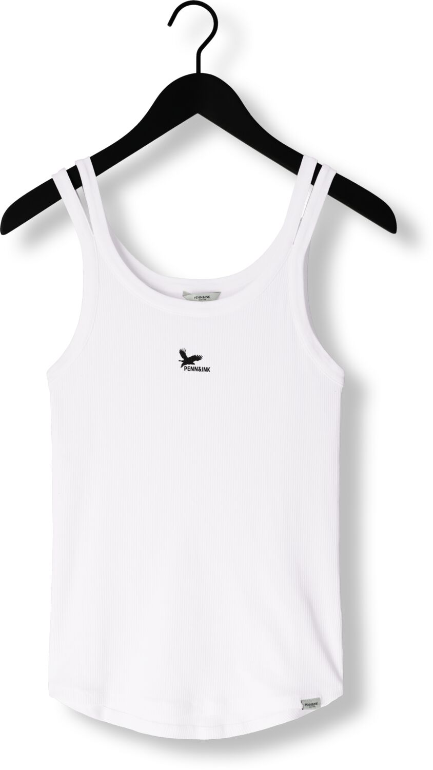 PENN & INK Dames Tops & T-shirts Singlet Wit