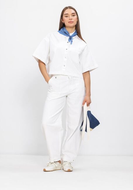 Witte CIRCLE OF TRUST Wide jeans LOREN DNM - large