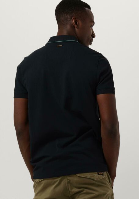 Blauwe PME LEGEND Polo SHORT SLEEVE POLO STRETCH PIQUE PACKAGE - large