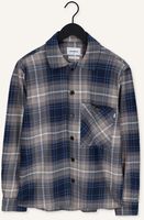 Blauwe WOODBIRD Overshirt BUEL CHECK SHIRT Blauwe WOODBIRD Overshirt BUEL CHECK SHIRT - medium
