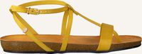 Gele FRED DE LA BRETONIERE Platte sandalen 170010065 - medium