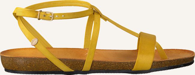 Gele FRED DE LA BRETONIERE Platte sandalen 170010065 Gele FRED DE LA BRETONIERE Platte sandalen 170010065 - large