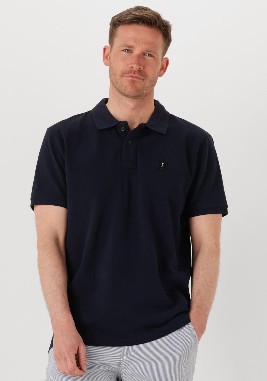 BUTCHER OF BLUE Heren Polo's & T-shirts Army Pique Polo Donkerblauw