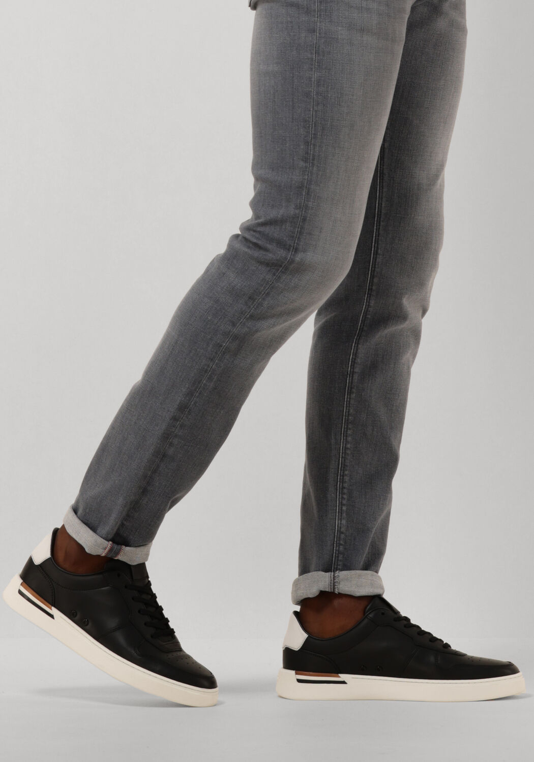 Zwarte BOSS Lage sneakers CLINT - large