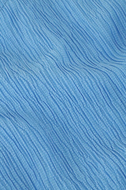 Blauwe CALVIN KLEIN Mini jurk CRINKLE SS FIT FLARE DRESS - large
