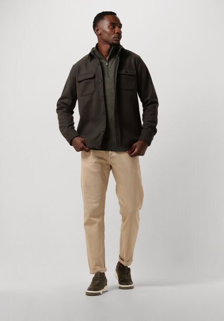 Donkergroene DSTREZZED Trui DESTIN SKIPPER - large