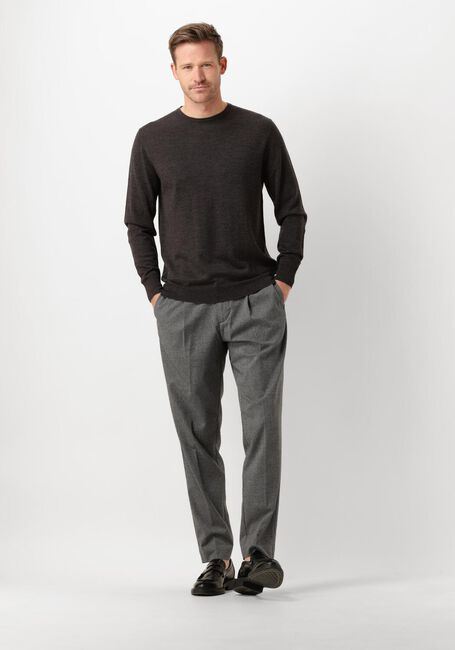 Bruine PROFUOMO Trui PULLOVER CREWNECK - large