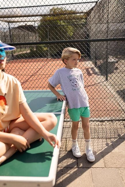 Lichtgrijze Sproet & Sprout T-shirt TERRY T-SHIRT - large