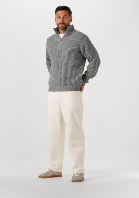 Grijze AMERICAN VINTAGE Trui CRASHWAY HALF ZIP H - large