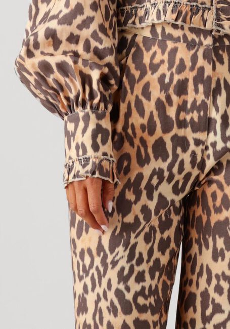 Bruine HARPER & YVE Wijde broek HOLLY-PA - large