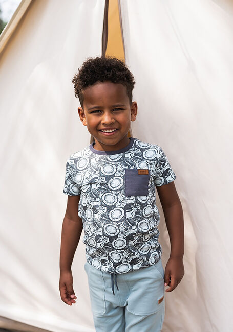 Donkerblauwe KOKO NOKO T-shirt T46874 - large