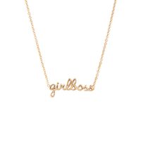 Gouden ATLITW STUDIO Kettingen URBAN NECKLACE GIRLBOSS - medium