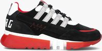 Zwarte RED-RAG Lage sneakers 13593 - medium