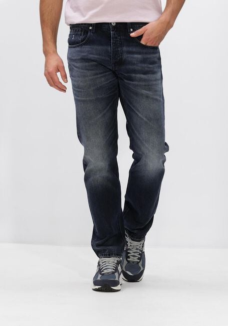 Donkerblauwe BUTCHER OF BLUE Straight leg jeans STOCKTON STRAIGHT NIGHT DENIM - large