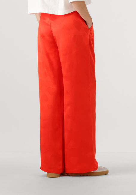 Rode ALIX THE LABEL Pantalon LADIES WOVEN HEARTS PANTS - large