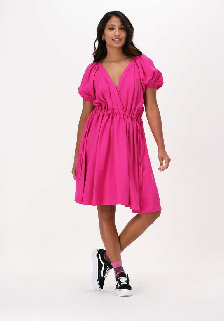 Roze SILVIAN HEACH Midi jurk KRAW - large