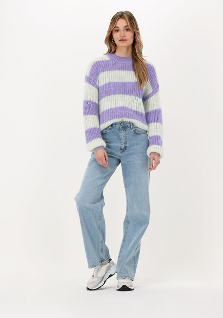 Lila SELECTED WOMEN Trui SLFSCARLETT LS KNIT O-NECK B - large