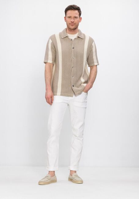 Beige PROFUOMO Polo POLO SS BUTTON TH - large