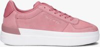 Roze TOMMY HILFIGER Lage sneakers TH SIGNATURE SUEDE S