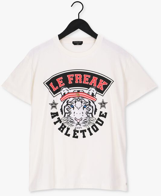 Gebroken wit COLOURFUL REBEL T-shirt LE FREAK GLITTER LOOSE FIT TEE - large