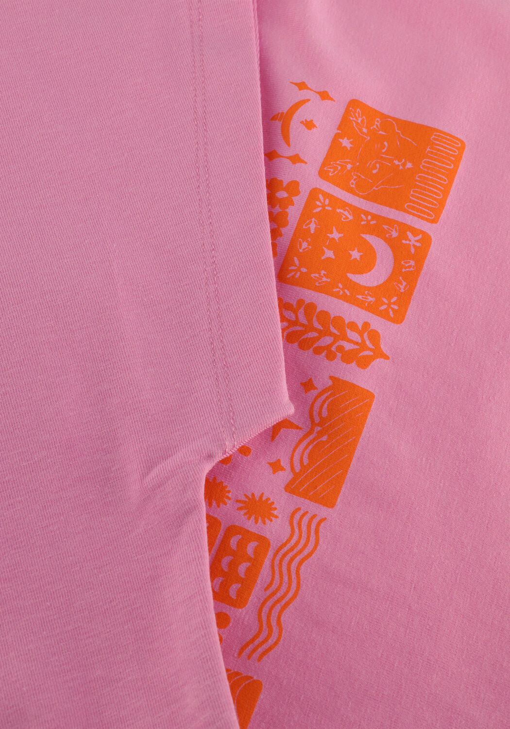 Roze NONO T-shirt KATE TSHIRT WITH BIG BACK PRINT - large