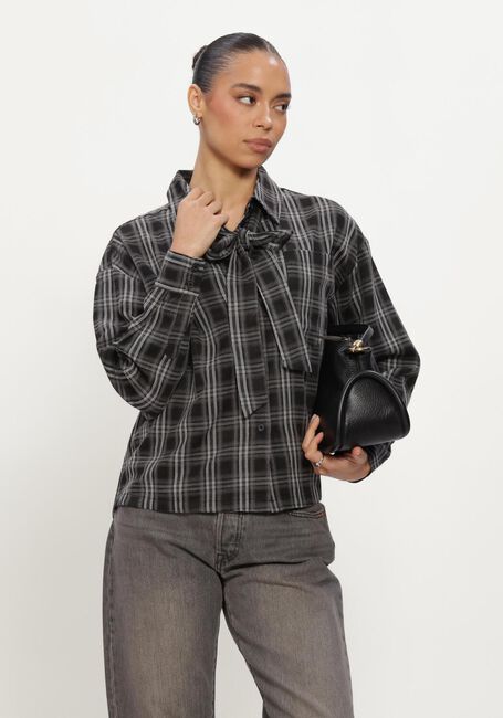 Zwarte SIMPLE Blouses WV-PL-VISCO-CHECK-26-3 - large