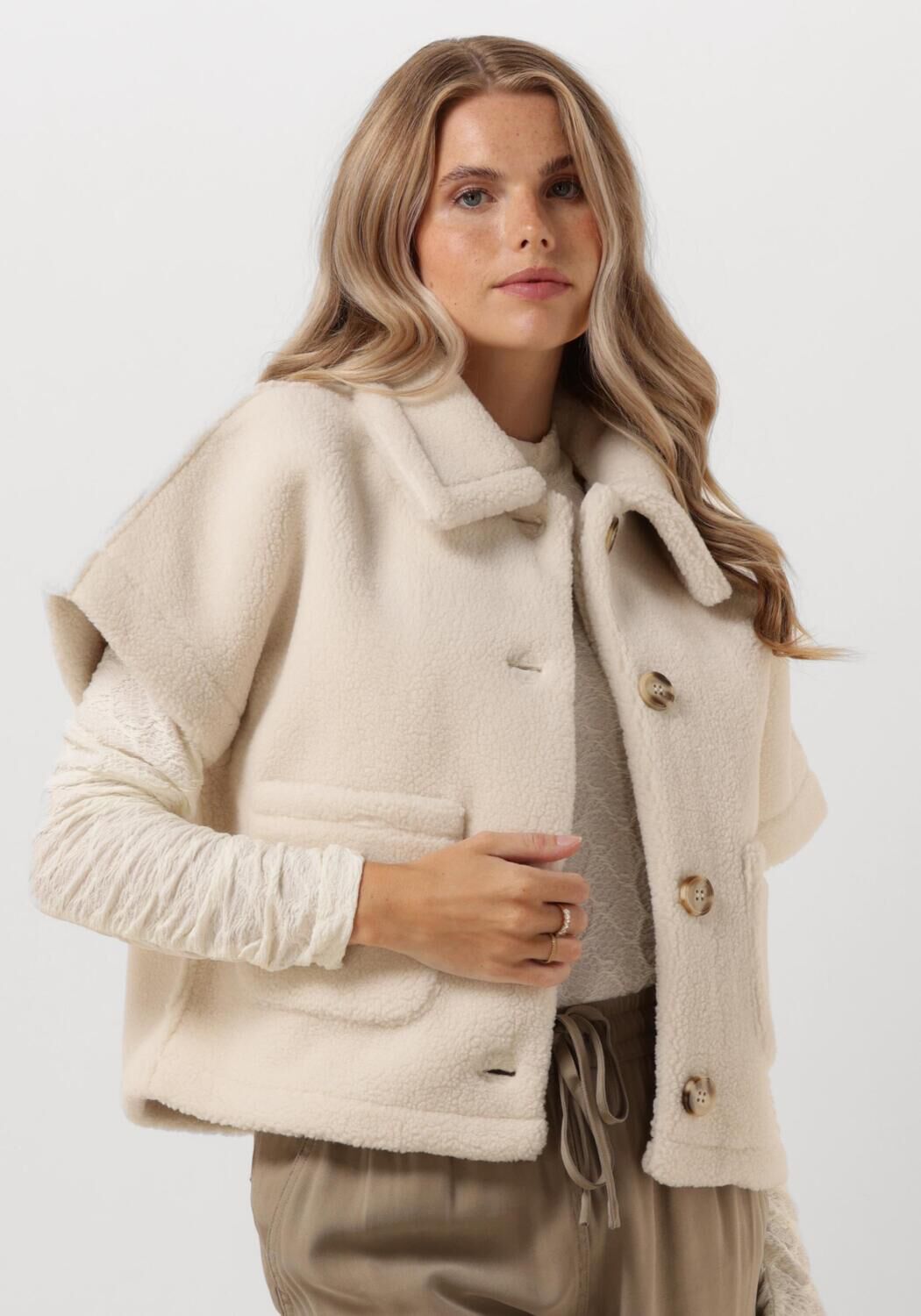 NUKUS Dames Blazers Amsterdam Gilet Wit