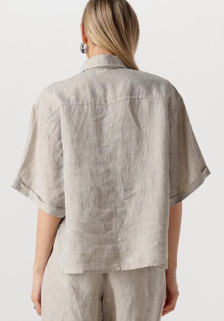Grijze WITHBLACK Blouses WBLWILLOW SS SHIRT - large