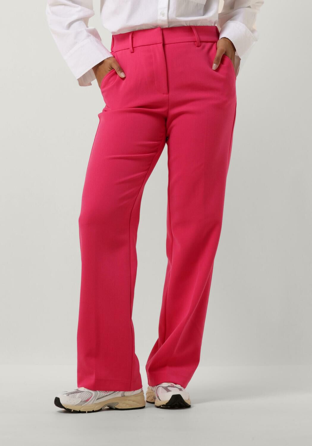 Y.A.S Yaslikka Hw Pants S. Noos Damesbroek - Stijlvol En Comfortabel In Quiet Green, Maat M
